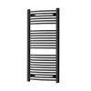 Radiator curbat pentru uscător de prosoape 1200x600 mm negru