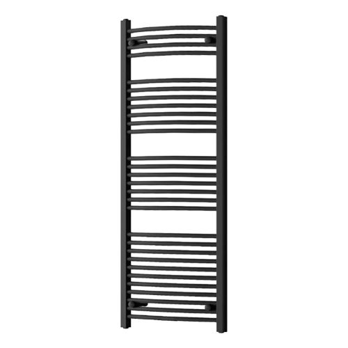 Radiator curbat pentru uscător de prosoape 1600x600 mm negru