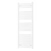 Radiator cu uscător de prosoape curbat 1600x600 mm alb