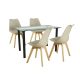 Set de masa Merlo 4-1 bej