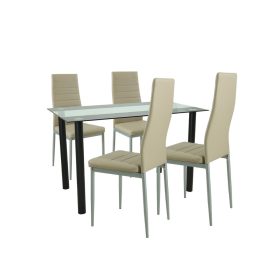 Set de masa Mezza 4-1 bej-gri