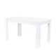 Masa de dining Yorki Standard 140x80 cm alba