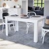 Masa de dining Yorki Standard 140x80 cm alba