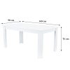 Masa de dining Yorki Standard 160x90 cm alba