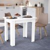Masa de dining Yorki Standard 86x60 cm alba