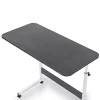 Masă pentru laptop cu înălțime reglabilă 80x40 cm negru
