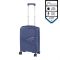 Valiza de cabina TravelLux Endure cu hard top si roti detasabile 35x55x20 cm albastru inchis