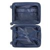 Valiza de cabina TravelLux Endure cu hard top si roti detasabile 35x55x20 cm albastru inchis