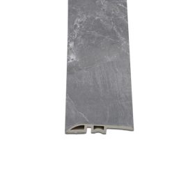   Vinil SPC nivelare podea Fjord model marmură gri închis 2400x45x8 mm