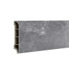 Vinil SPC margine de podea Fjord model marmură gri închis 2400x60x12 mm