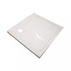 Cadita de dus acrilica joasa, patrata, Modena Slim, 90x90x5,5 cm