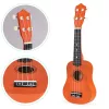 Chitară Ukulele din lemn pentru copii, 4 corzi din nylon maro
