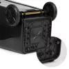 Set coș de gunoi 2x120L negru, maro, cu roți de cauciuc