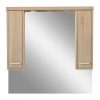 Dulap suspendat cu oglinda Nerva 105 cm, stejar Sonoma