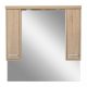 Dulap suspendat cu oglinda Nerva 105 cm, stejar Sonoma