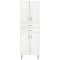 Dulap inalt Nerva 60 cu 4 usi si 2 sertare, alb