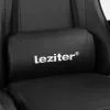 Raven gamer birou scaun pivotant negru
