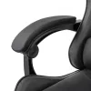Raven gamer birou scaun pivotant negru