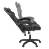 Raven gamer birou scaun pivotant negru