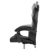 Raven gamer birou scaun pivotant negru