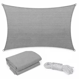 Rana Sun sail dreptunghiular 5x6 m gri