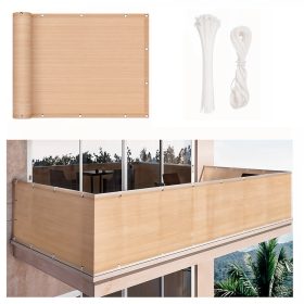 Umbreiaj balcon, intimitate 5 m bej