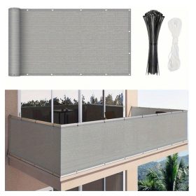 Balcon umbrire, ecran 7 m gri