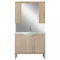Mobilier complet de baie Nerva 105, stejar Sonoma