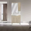 Mobilier complet de baie Nerva 75, stejar Sonoma