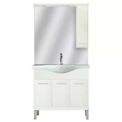 Mobilier complet de baie Nerva 85 alb