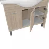 Mobilier complet de baie Nerva 85, stejar Sonoma