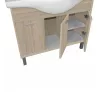 Mobilier complet de baie Nerva Prime 105, stejar Sonoma