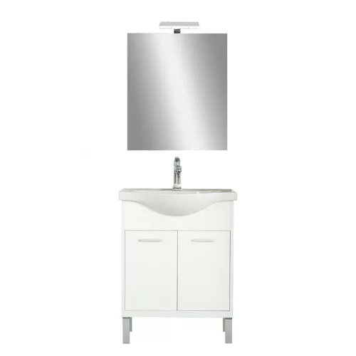 Mobilier complet de baie Nerva Prime 65 alb