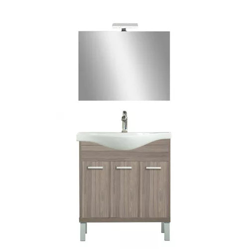 Mobilier complet de baie Nerva Prime 75, ulm Rauna