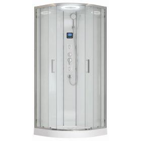 Orion White 90x90 cabină de duș cu hidromasaj