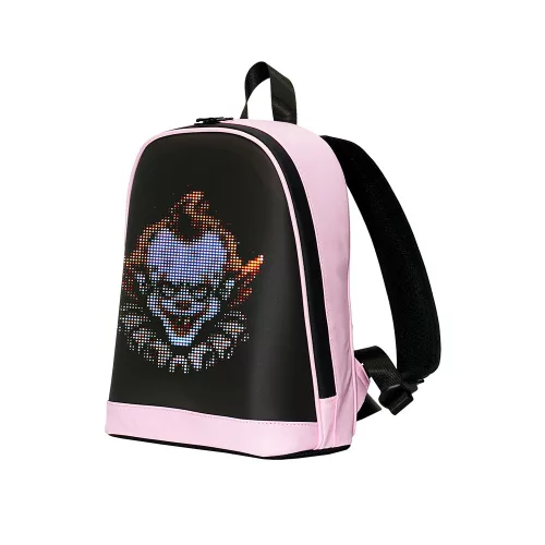 Rucsac inteligent Pixen cu LED-uri roz