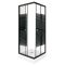 Cabina de dus PICO Black Stripe 70 patrate cu cadita de dus
