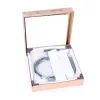 Set masă de cafea cu cadru metalic 2 buc