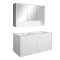 Mobilier complet de baie Porto 120 alb