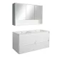 Mobilier complet de baie Porto 120 alb