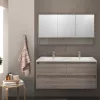 Mobilier complet de baie Porto 120 in culoarea ulmului Rauna