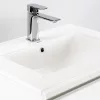 Mobilier de baie Porto 60 inferior cu lavoar alb