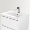 Mobilier de baie Porto 60 inferior cu lavoar alb