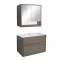Mobilier complet de baie Porto 80 in culoarea ulmului Rauna
