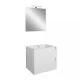 Mobilier complet de baie Porto Prime 60, alb