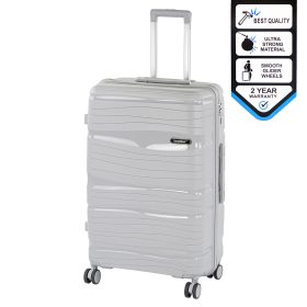 Valiza mare Travelux Voyager cu hardtop 50x78x30 cm gri