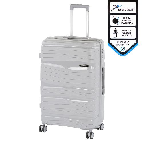 Valiza mare Travelux Voyager cu hardtop 50x78x30 cm gri