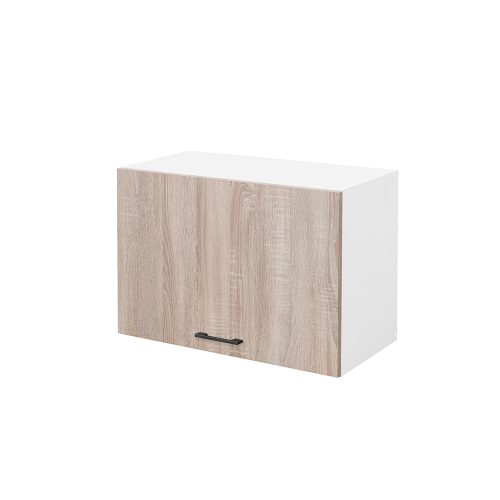 Praktik 60 unitate de perete cu 1 ușă de deschidere, stejar alb-sonoma