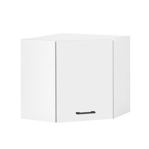 Praktik 60 dulap de colț superior 1 ușă, alb-alb