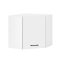 Praktik 60 dulap de colț superior 1 ușă, alb-alb